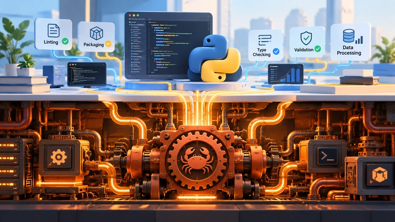 Rust engine behind Python tooling