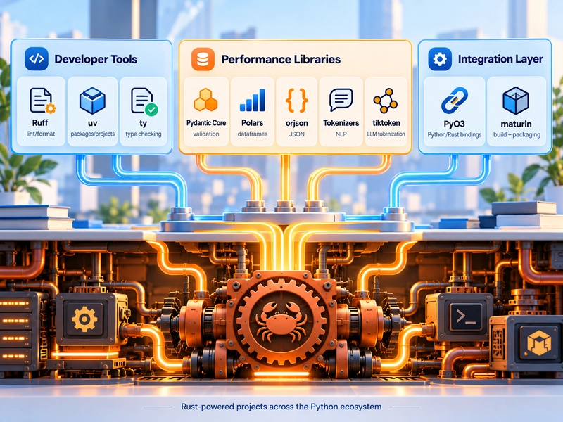Rust-powered projects across the Python ecosystem