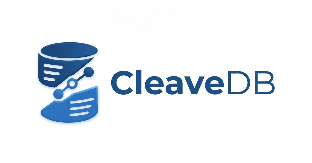 I Built My Own Database From Scratch — Meet CleaveDB